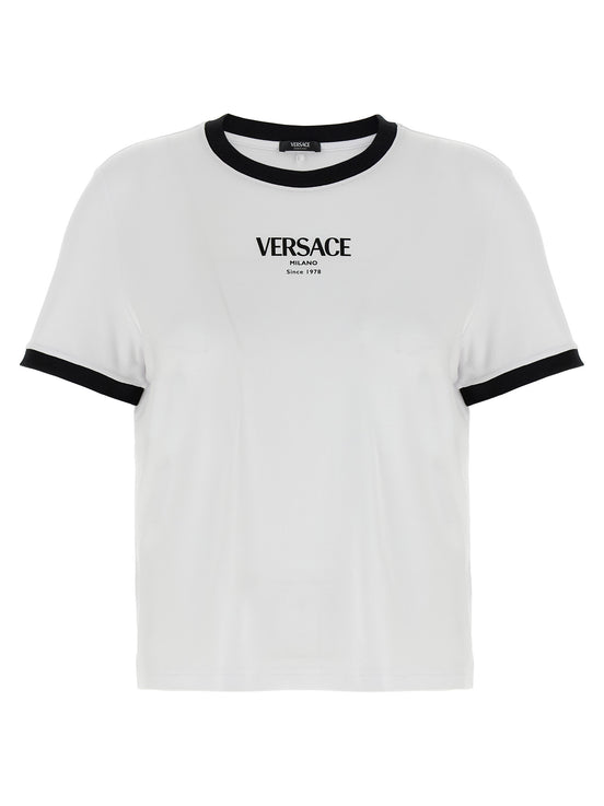 Versace Bicolor Viscose T-Shirt