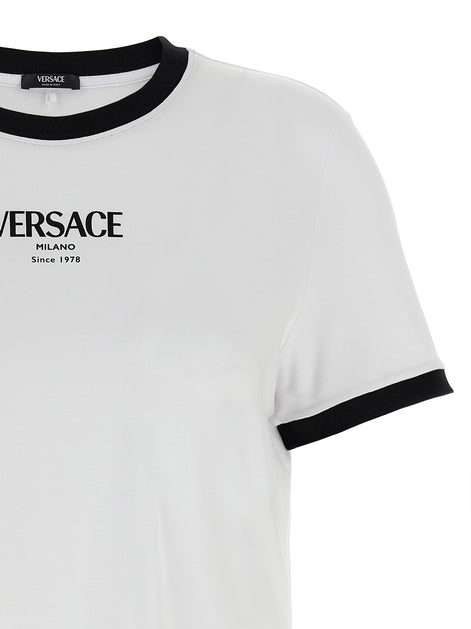 Versace Bicolor Viscose T-Shirt