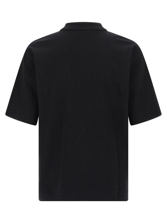 Dsquared² Black Cotton Polo Shirt