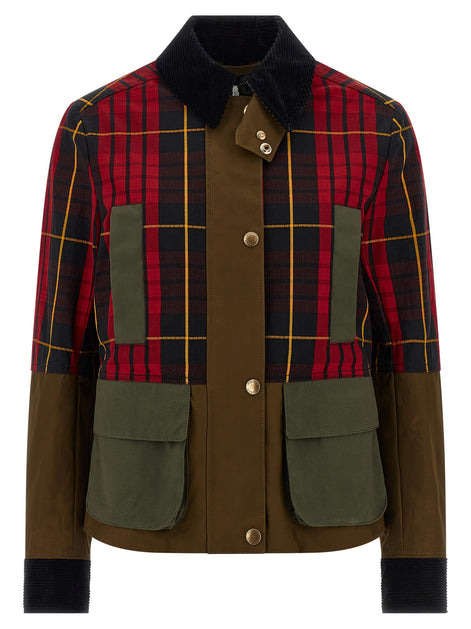 Alexander McQueen Multicolor Cotton Full-Length Jacket