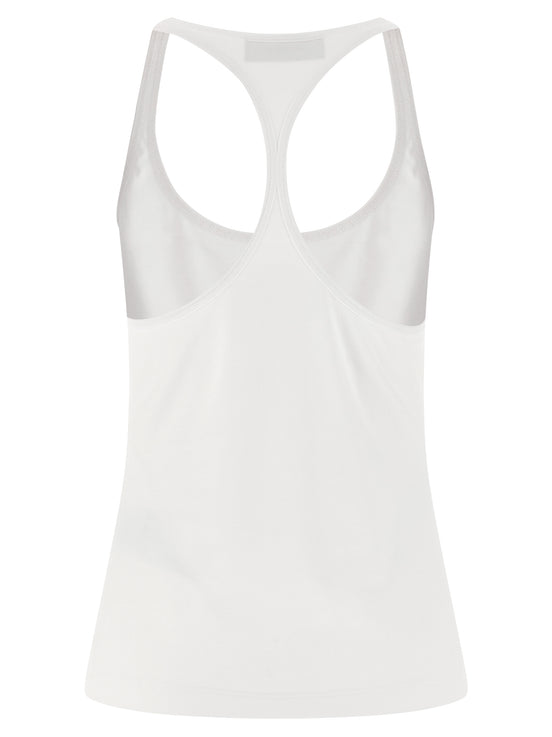 Dsquared² White Cotton Tank Tops