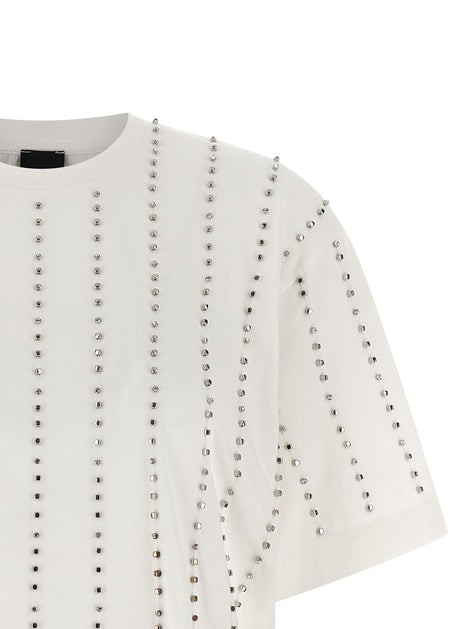 PINKO White Cotton T-Shirt