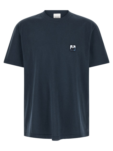 Isabel Marant Blue Cotton T-Shirt
