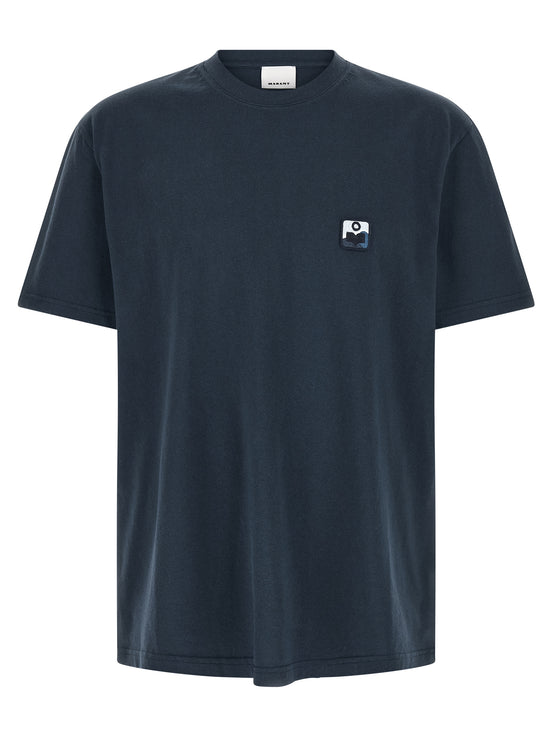 Isabel Marant Blue Cotton T-Shirt