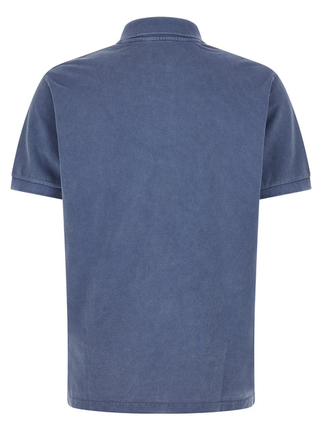 Isabel Marant Blue Cotton Polo Shirt