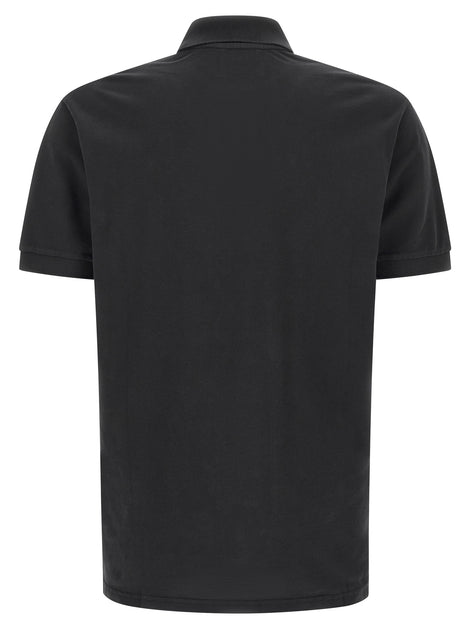 Isabel Marant Black Cotton Polo Shirt
