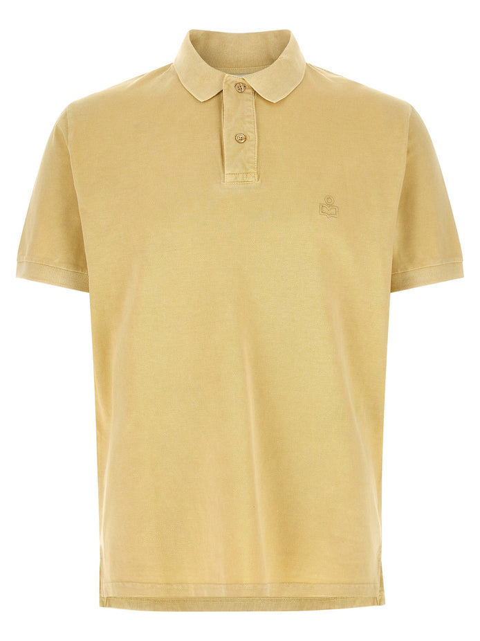 Isabel Marant Bicolor Cotton Polo Shirt