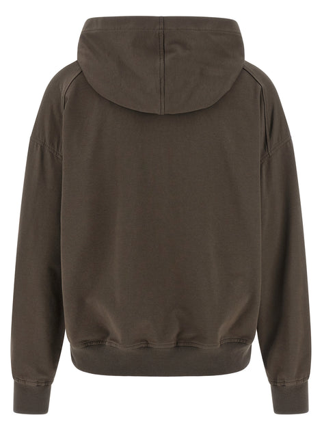 Brunello Cucinelli Brown Cotton Hoodie