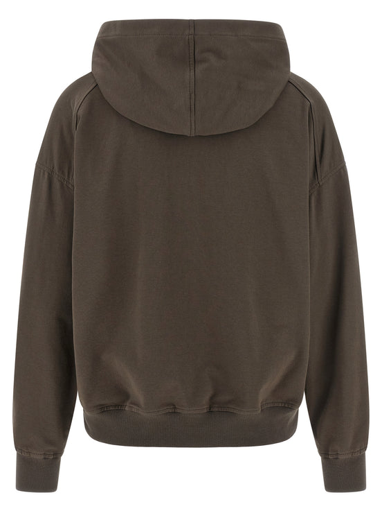 Brunello Cucinelli Brown Cotton Hoodie