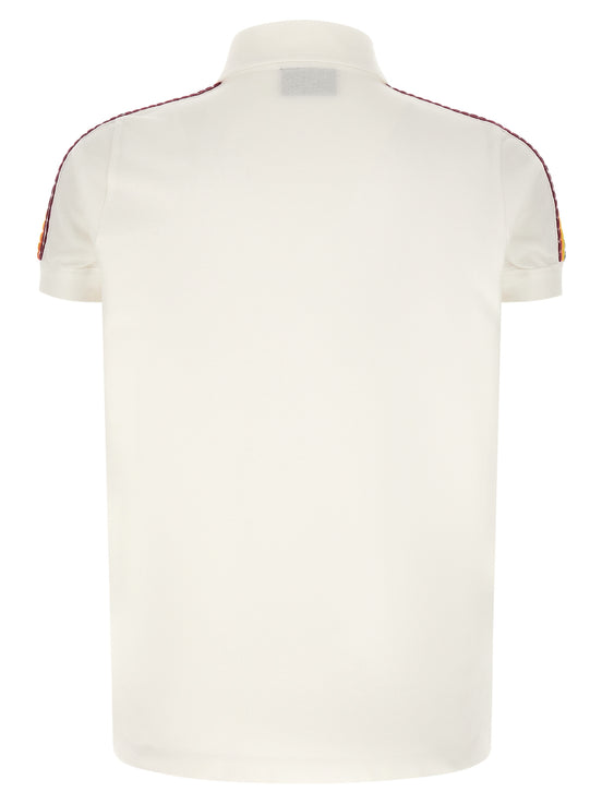Dsquared² White Cotton Polo Shirt