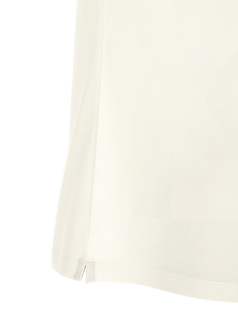 Brunello Cucinelli White Cotton T-Shirt