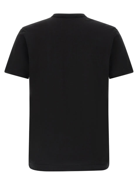 Dolce & Gabbana Black Cotton T-Shirt