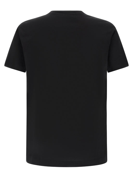 Dolce & Gabbana Black Cotton T-Shirt