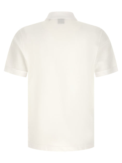 Hugo Boss White Cotton Polo Shirt