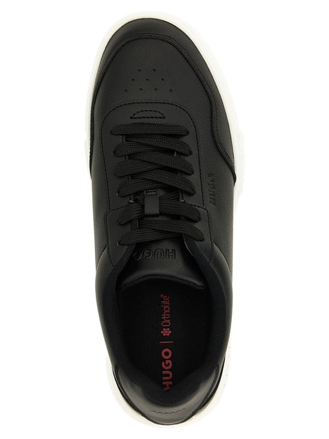 Hugo Boss Black Polyester Low Top Sneakers