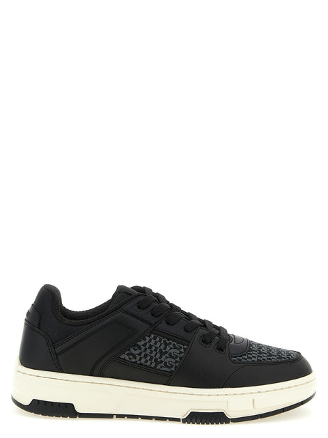 Hugo Boss Black Polyester Low Top Sneakers