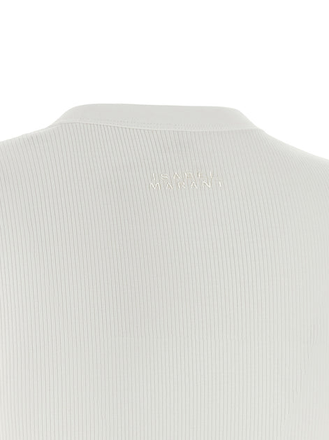 Isabel Marant White Cotton T-Shirt