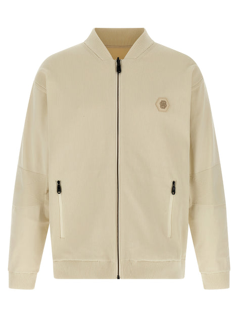 Hugo Boss Beige Polyamide Bomber