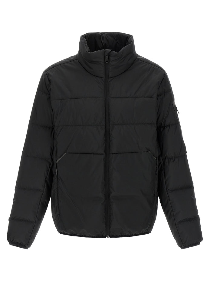 Hugo Boss Black Polyester Full-Length Jacket