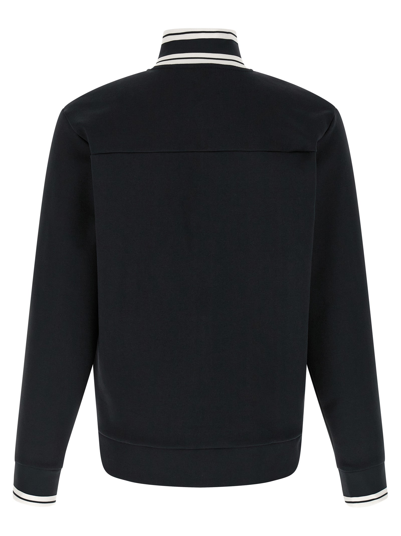 Hugo Boss Blue Cotton Sweatshirt