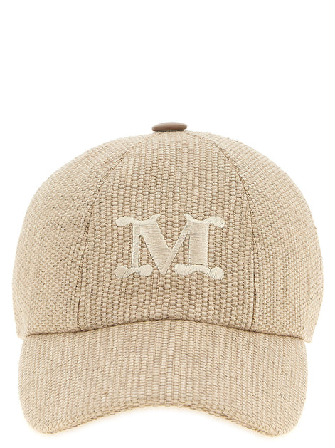 Max Mara Beige Cotton Cap (Baseball Hat)