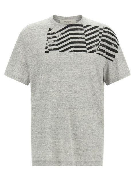 Golden Goose Gray Cotton T-Shirt
