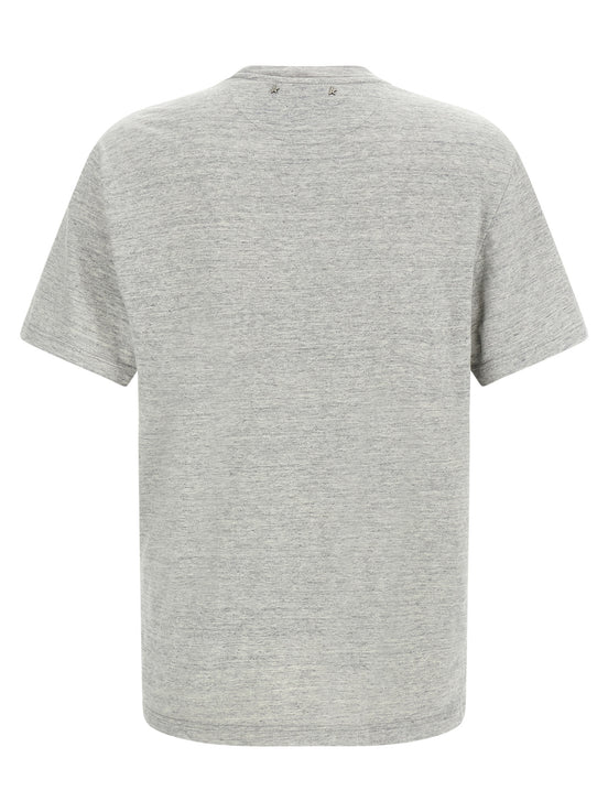 Golden Goose Gray Cotton T-Shirt