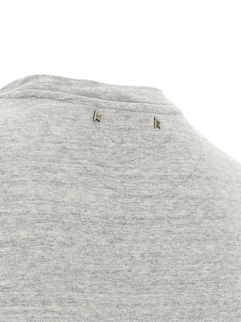 Golden Goose Gray Cotton T-Shirt