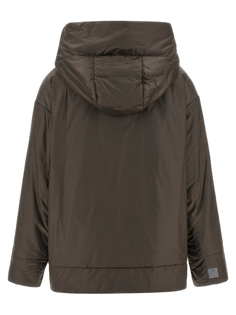 Max Mara Brown Polyester Shell Jacket
