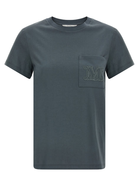 Max Mara Gray Cotton T-Shirt