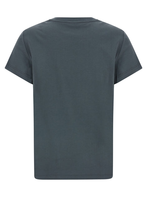 Max Mara Gray Cotton T-Shirt