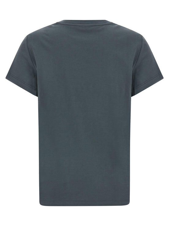 Max Mara Gray Cotton T-Shirt