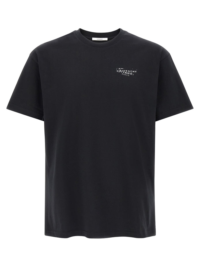 Givenchy Black Cotton T-Shirt