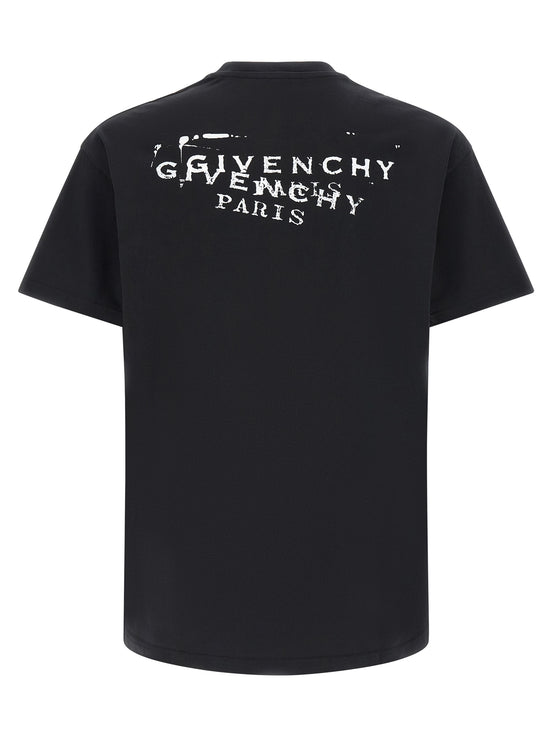Givenchy Black Cotton T-Shirt