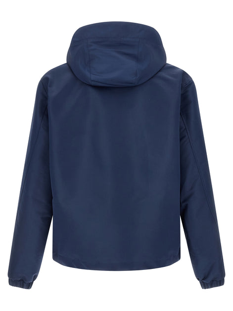 Givenchy Blue Polyester Shell Jacket