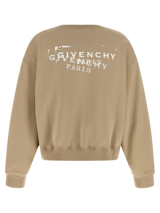 Givenchy Beige Cotton Sweatshirt