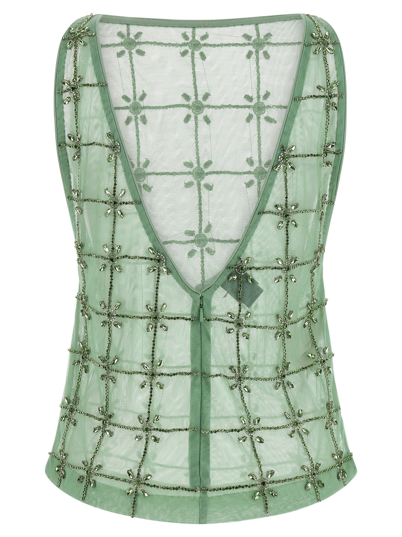PINKO Bicolor Polyester Tank Tops
