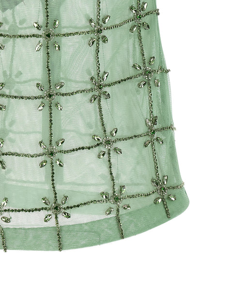 PINKO Bicolor Polyester Tank Tops