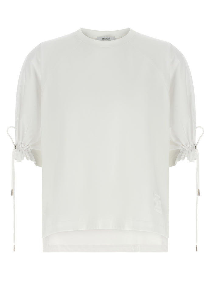 Max Mara White Polyamide T-Shirt