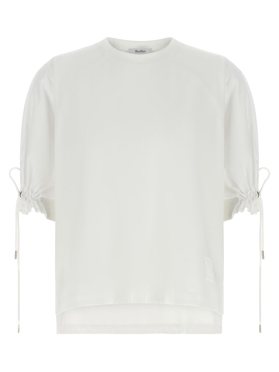 Max Mara White Polyamide T-Shirt