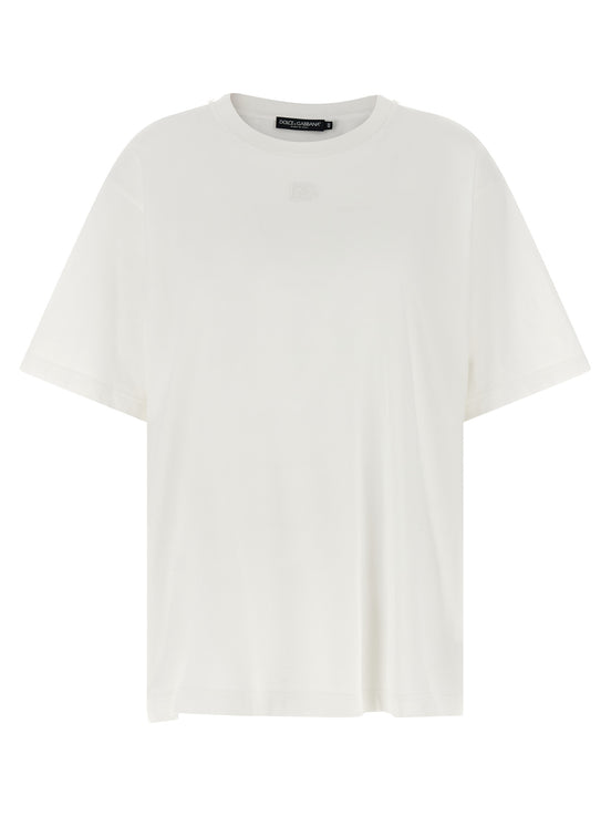 Dolce & Gabbana White Cotton T-Shirt