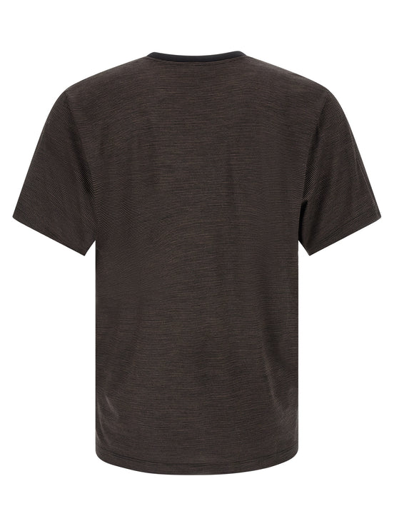 Saint Laurent Brown Wool T-Shirt
