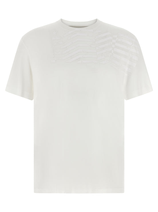 Golden Goose White Lyocell T-Shirt