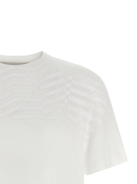 Golden Goose White Lyocell T-Shirt