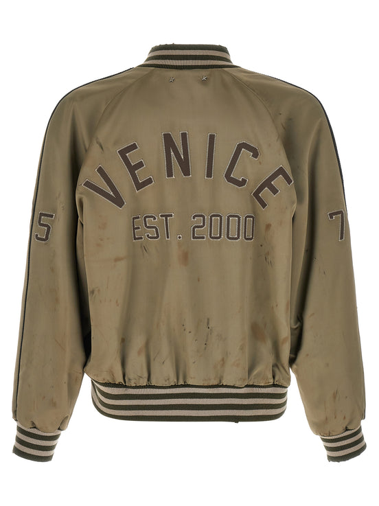 Golden Goose Bicolor Acetate Bomber