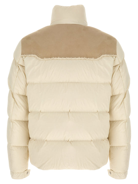 Moncler Beige Polyamide Full-Length Jacket