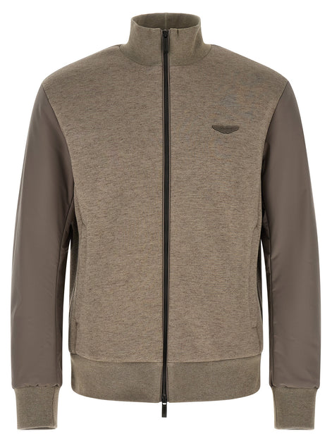 Hugo Boss Gray Modal Bomber