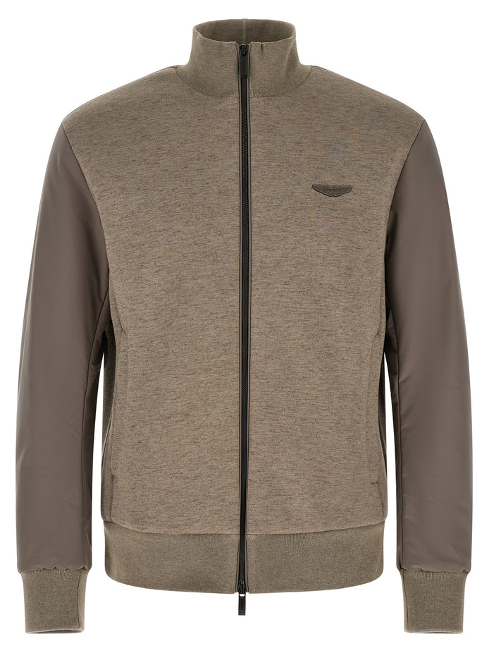 Hugo Boss Gray Modal Bomber