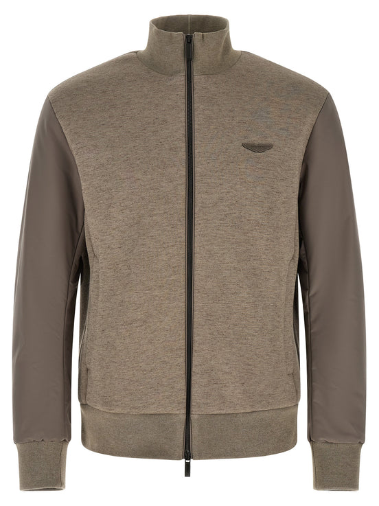 Hugo Boss Gray Modal Bomber
