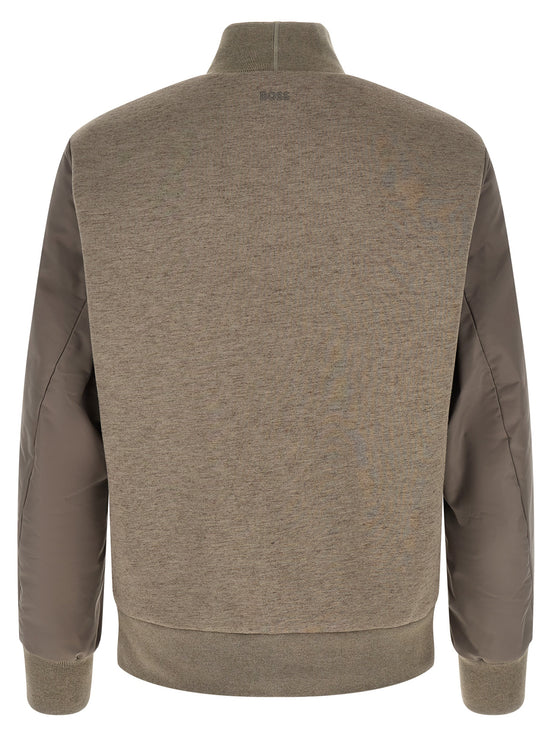 Hugo Boss Gray Modal Bomber